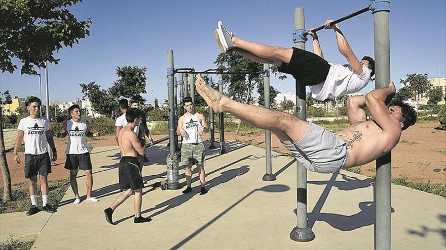 Deportes ampliará a tres las áreas para la práctica de ‘street work out’