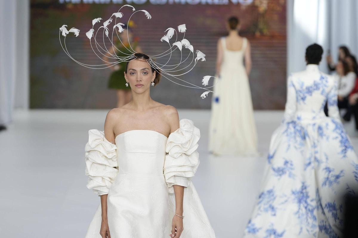 Desfile de Mariano Moreno en la Barcelona Bridal Fashino Week