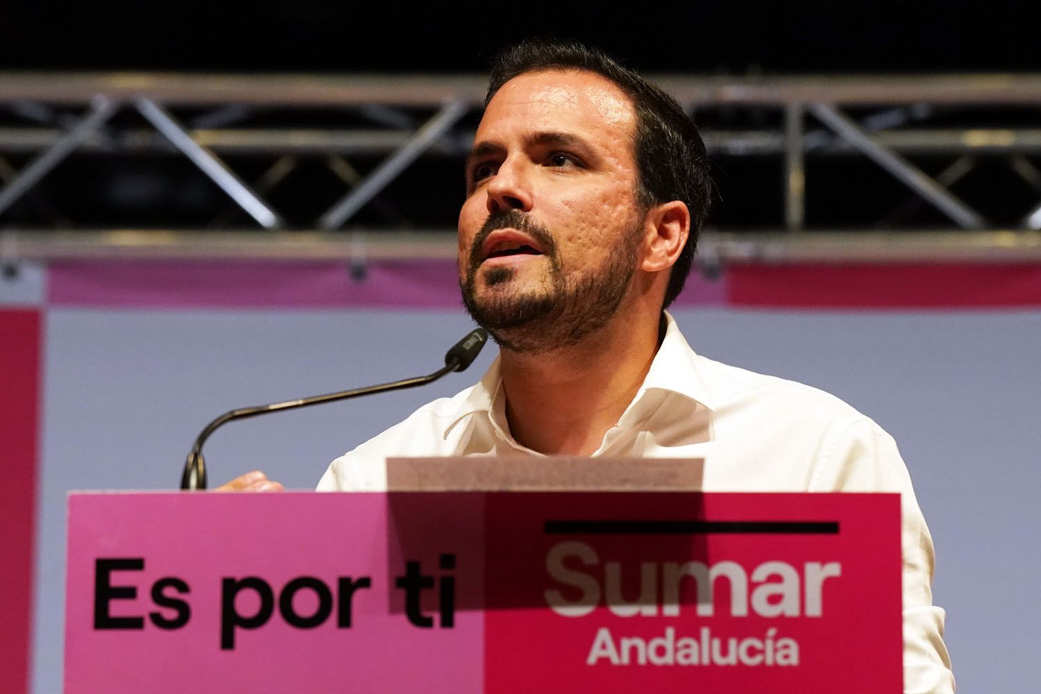 Elecciones generales 23J | Mitin de Alberto Garzón (Sumar) en Málaga