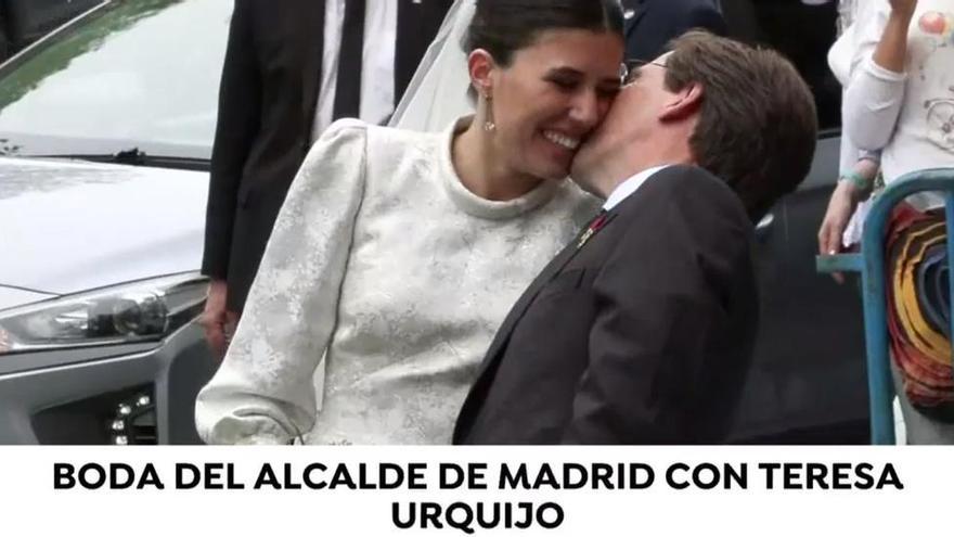 Momento viral de la boda de Almeida