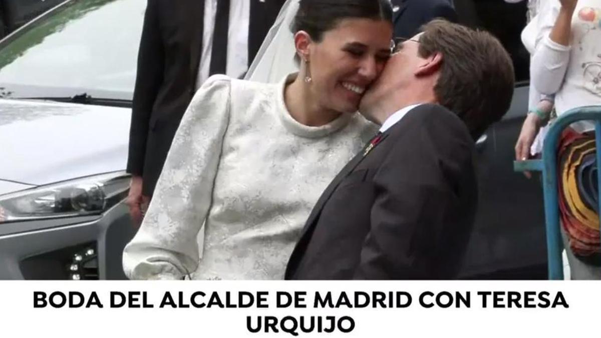 Momento viral de la boda de Almeida