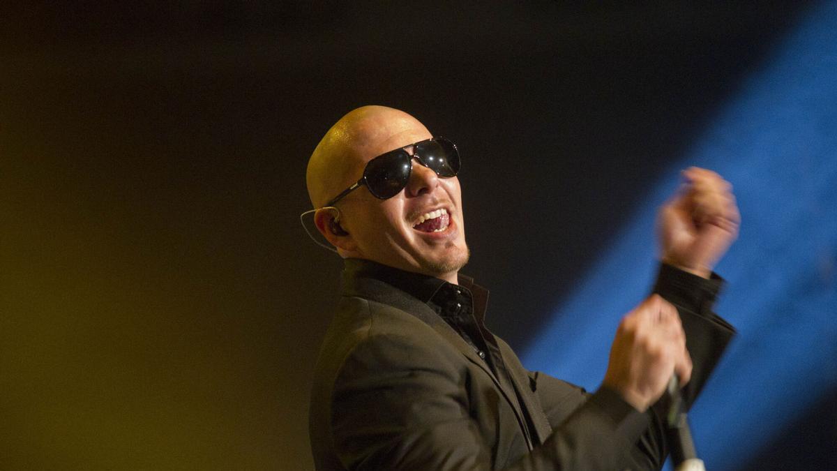 Pitbull en concierto