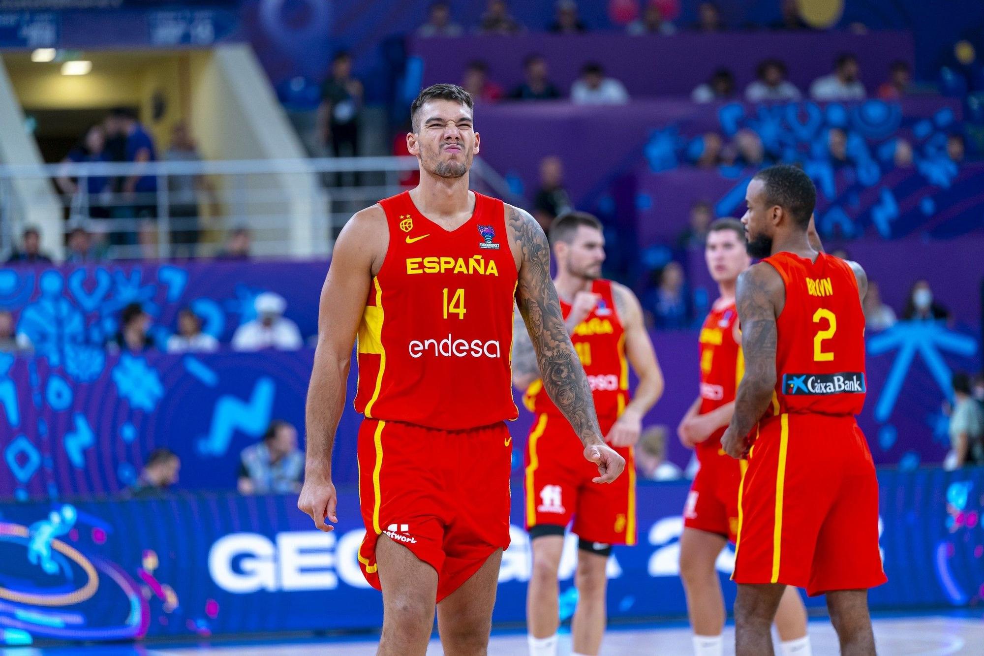 Eurobasket | Georgia - España, en imágenes