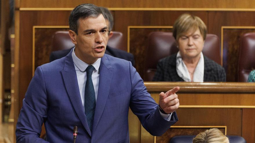 Pedro Sánchez al PP: "Debe ser que los trabajadores y los jubilados no son gente de bien para ustedes"