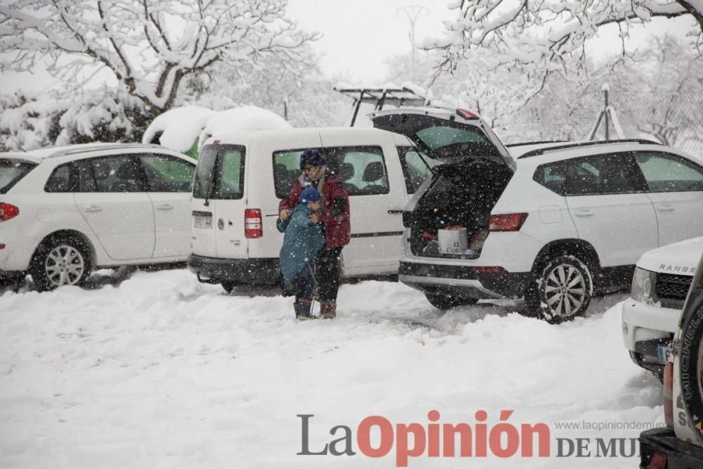 Nieve en el Noroeste de la Región