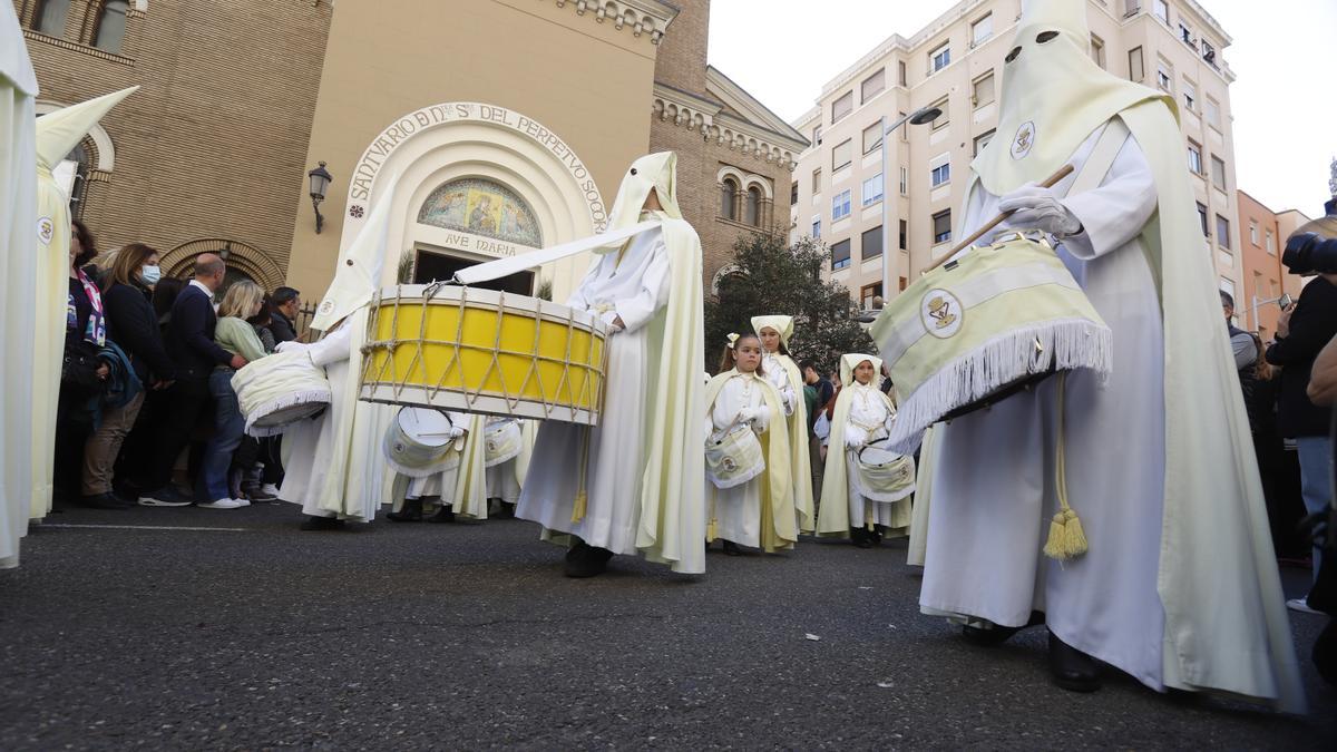 En imágenes | Procesiones del Jueves Santo en Zaragoza