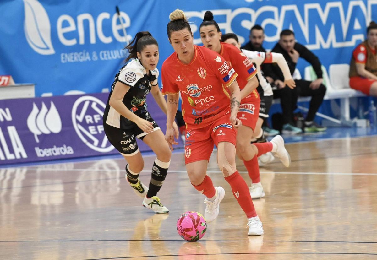 Rafa Pato, durante el partido de este fin de semana.