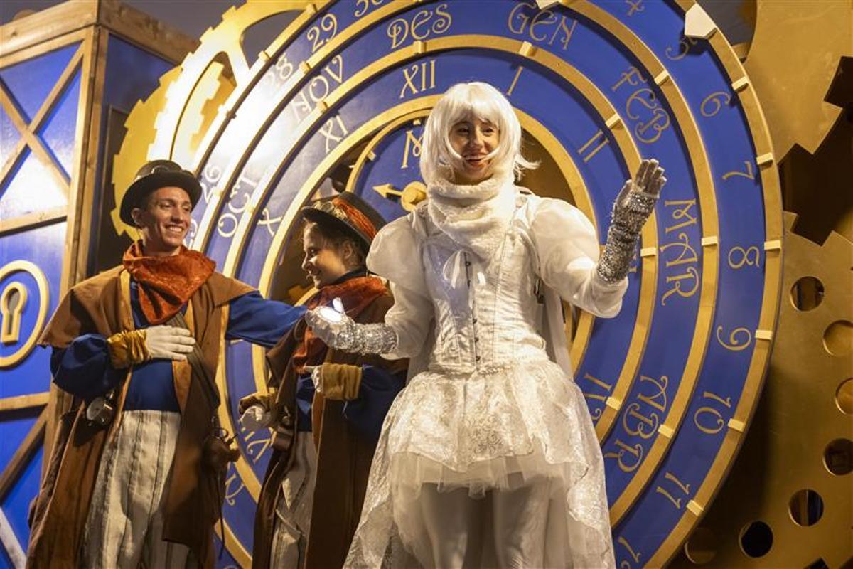 Vuelve Polaris, encargada de traer la luz de la Navidad a Mataró