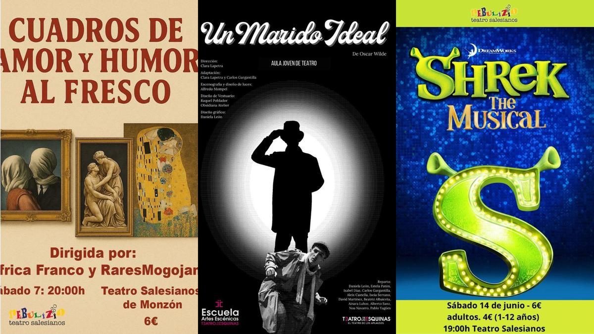 Rebulizio presenta la IV Muestra de Teatro María Auxiliadora en Monzón