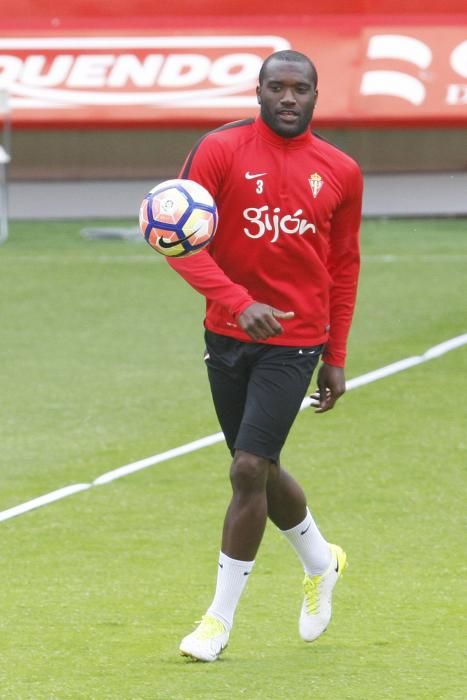 Entrenamiento del Sporting