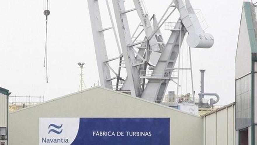 Imagen de los astilleros de Ferrol.