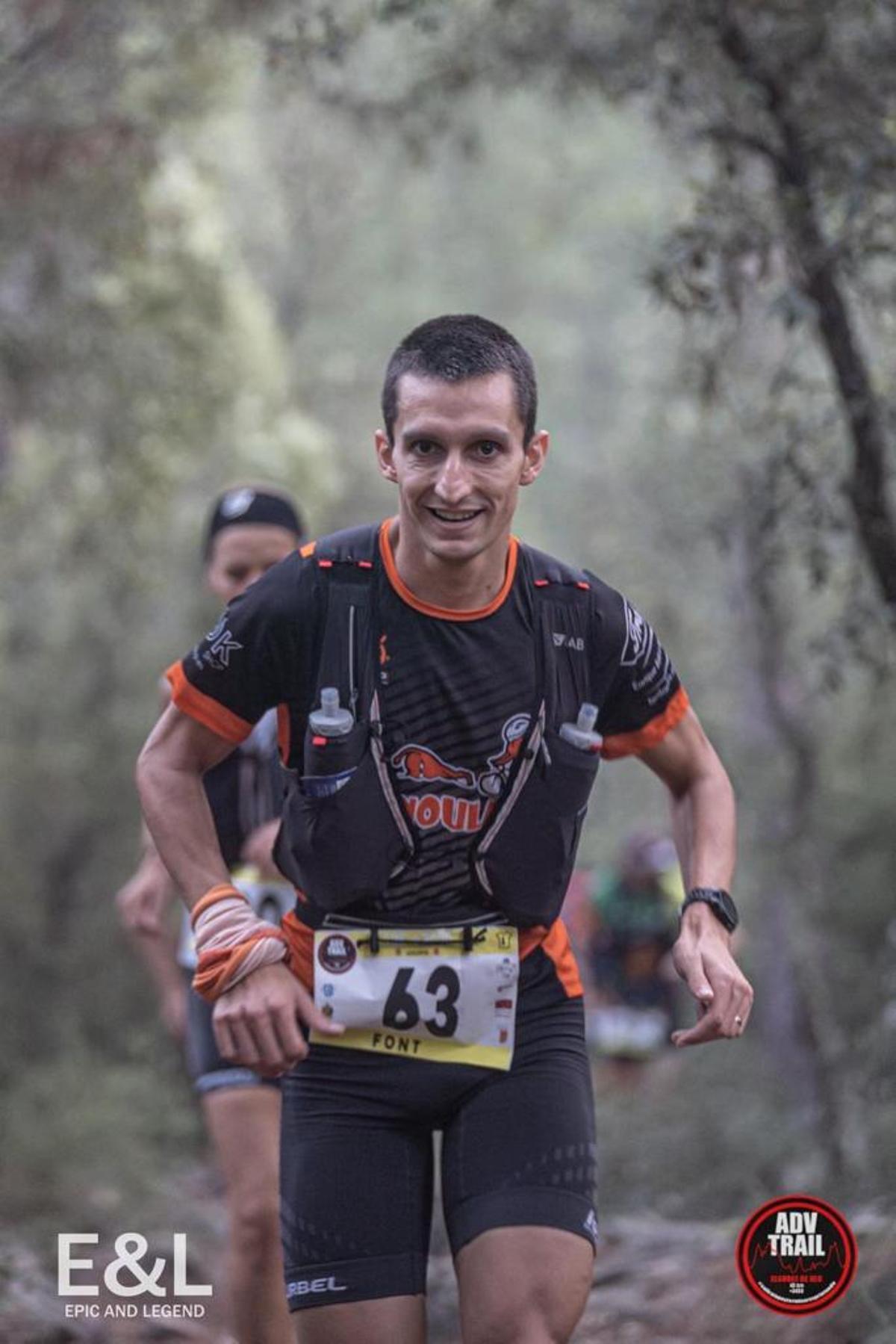 Pedro es un gran apasionado de la montaña, de ahí que su reto se haya centrado en recorrer los 63 kilómetros del GR