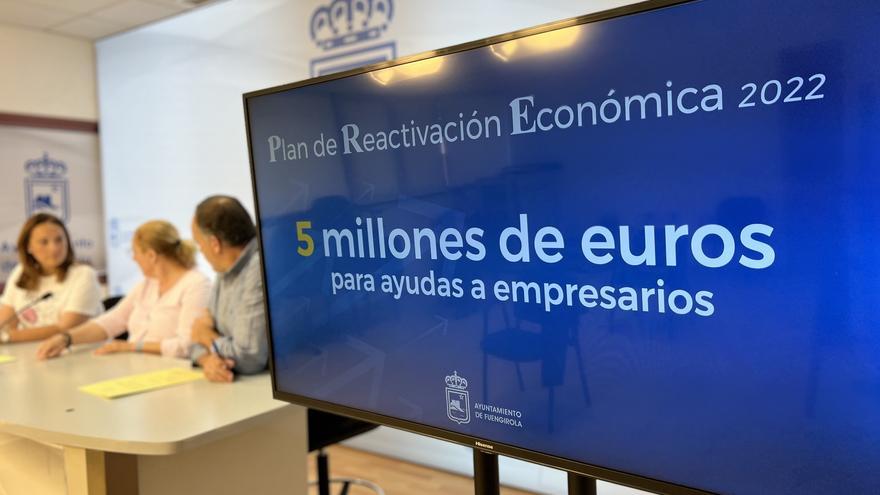 Presentación de las ayudas del Plan de Reactivación Económica del Ayuntamiento de Fuengirola