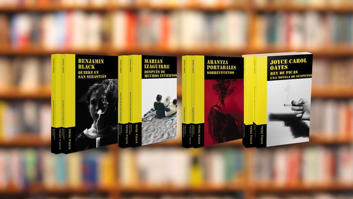 Algunas de las novelas negras que incluye la colección de LA NUEVA ESPAÑA