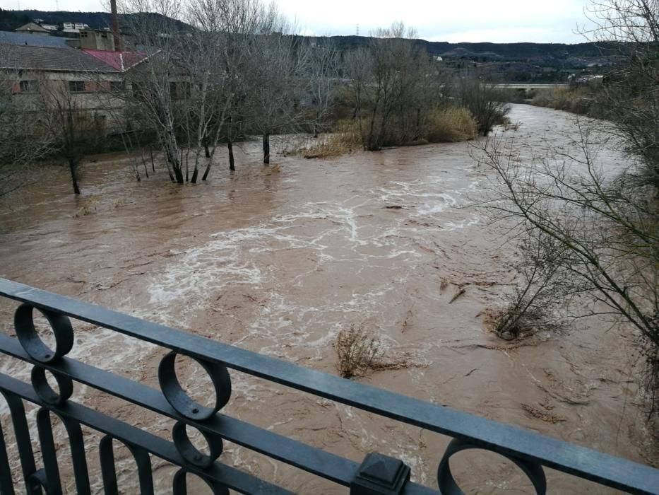 La pluja fa créixer el cabal dels rius a la Catalu