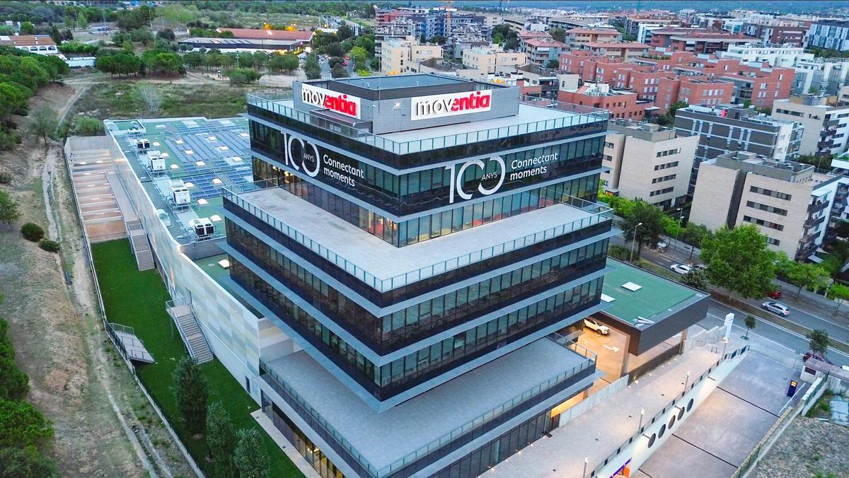Sede corporativa de la empresa de transportes catalana Moventia, en Sant Cugat del Vallès (Barcelona).