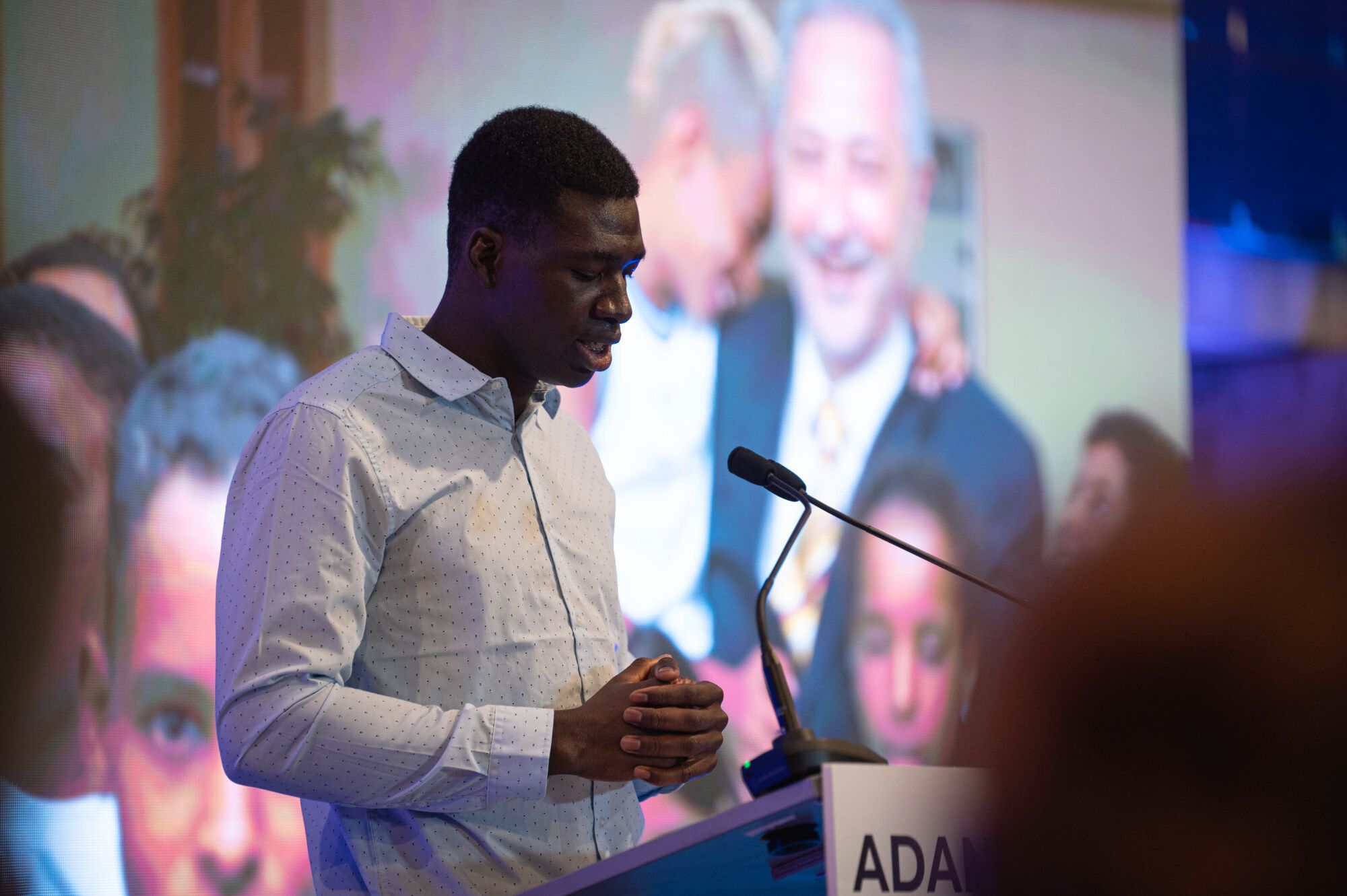 Acto de homenaje al expresidente de Canarias, Adán Martín, cuando se cumplen 15 años de su fallecimiento