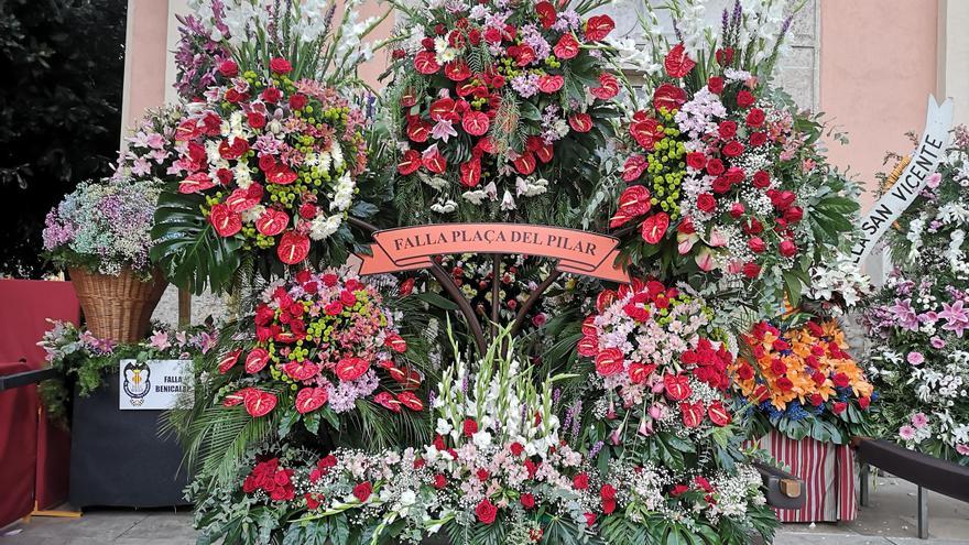 Revive las canastillas de la Ofrenda en las Fallas de Septiembre