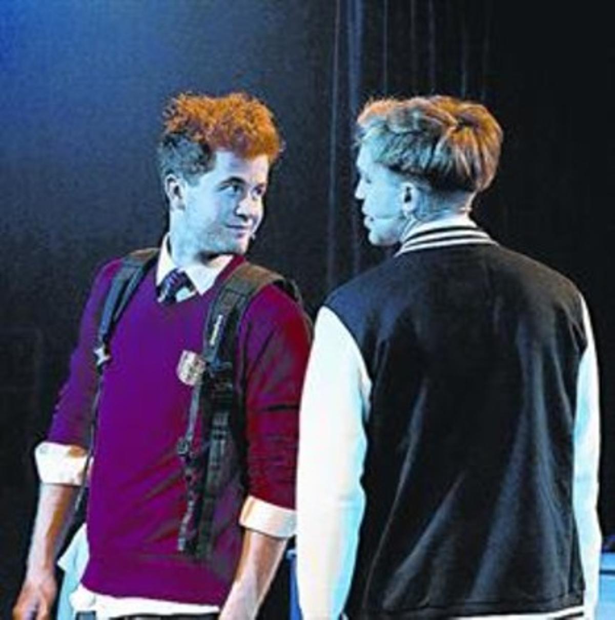 Motxilla de la pubertat 8 Un moment del musical que dirigeix Anglès.