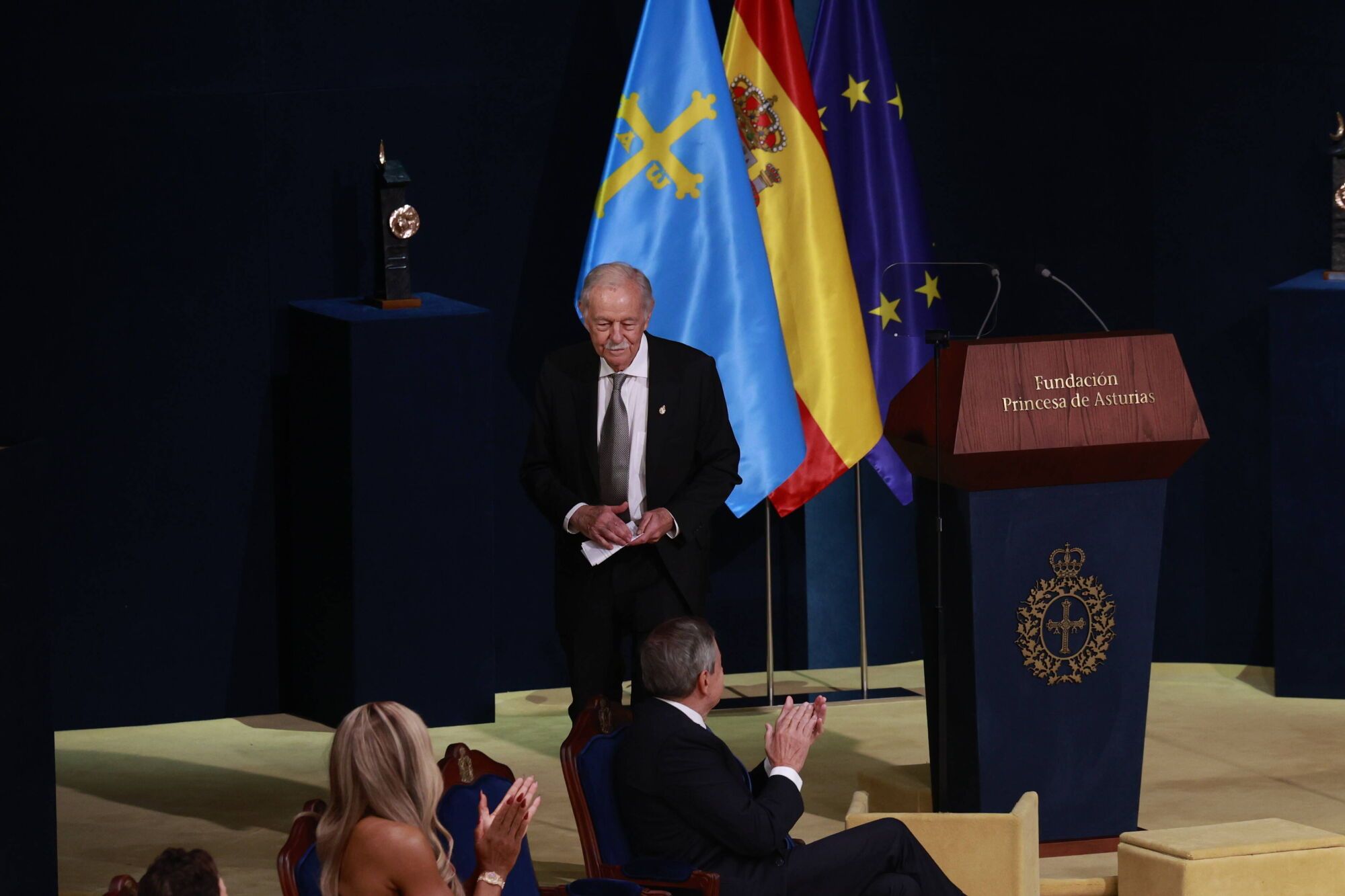 Así fue la ceremonia de los premios "Princesa de Asturias" 2025 en el teatro Campoamor de Oviedo