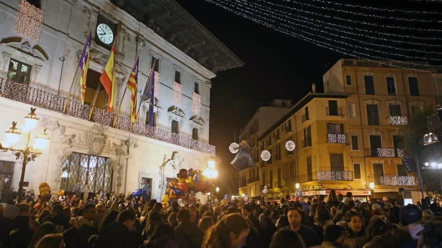 El encendido de luces de Navidad no se podrá celebrar este año en la plaza de Cort.