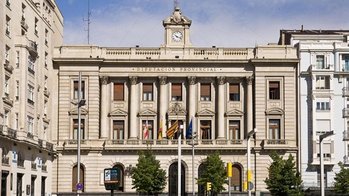 Sede principal de la Diputación Provincial de Zaragoza.