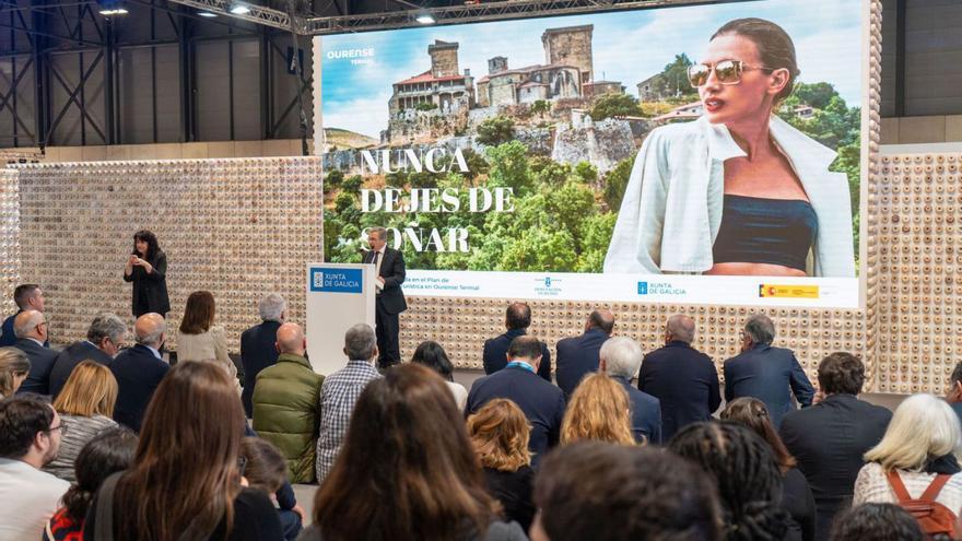 Ourense lleva a Fitur su modelo de turismo, que fusiona termas, gastronomía y naturaleza