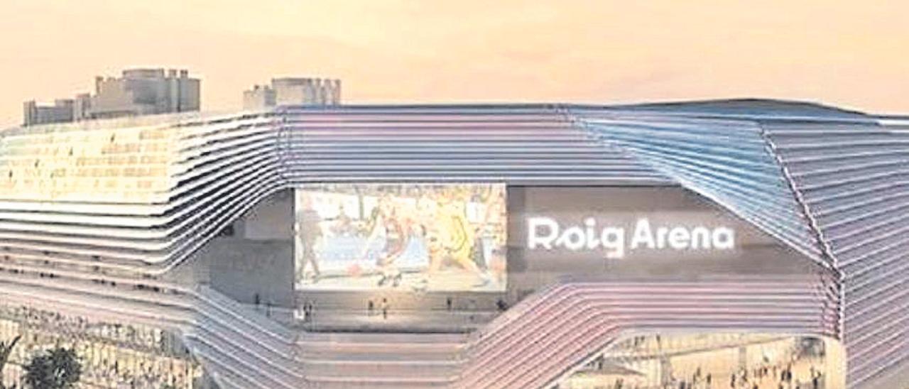 Imagen del futuro Roig Arena