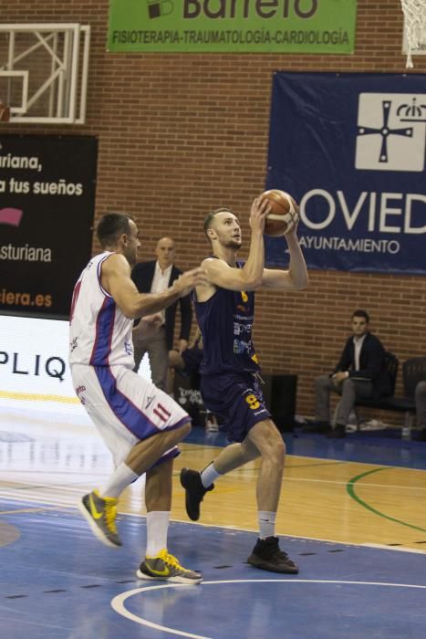 Partido del Unión Financiera Oviedo Baloncesto contra Clavijo Logroño