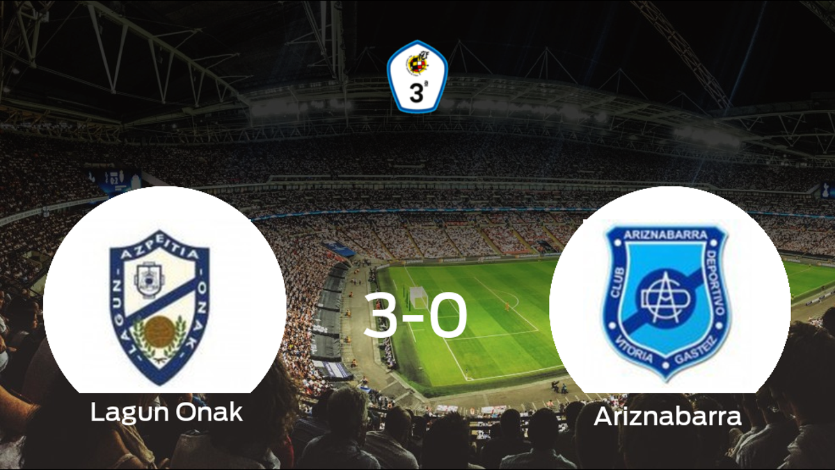 El Lagun Onak consigue la victoria frente al Ariznabarra con una