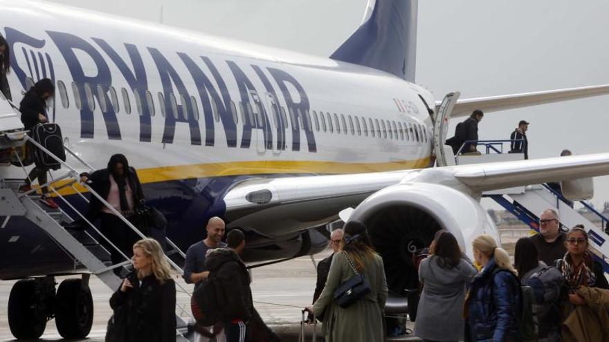 Crece el número de viajeros de avión.