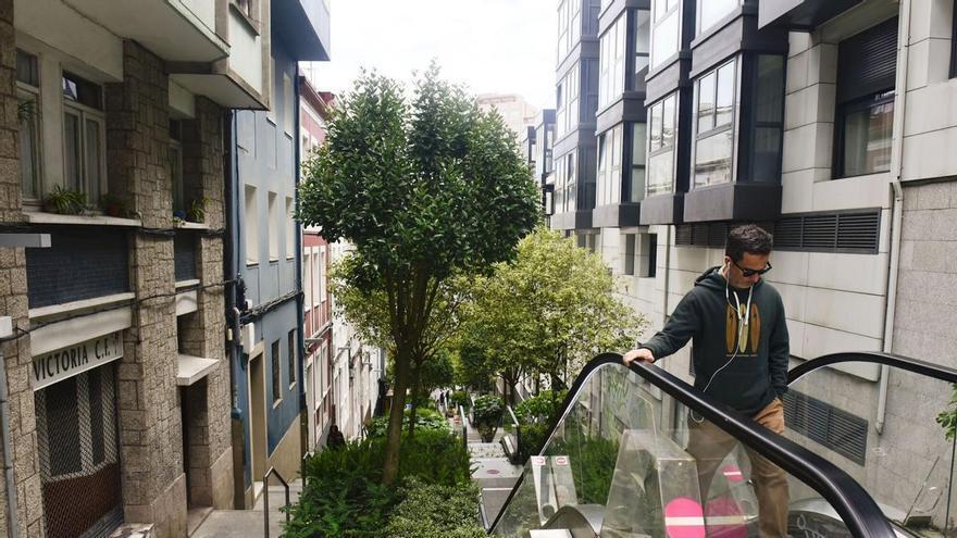 Nuevos brotes verdes en A Falperra transforman este barrio de A Coruña: "Durante mucho tiempo vivió una etapa de estancamiento"