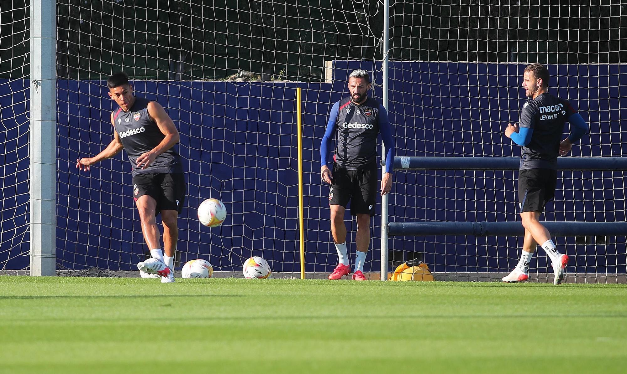 Así ha sido del entrenamiento del Levante UD de hoy