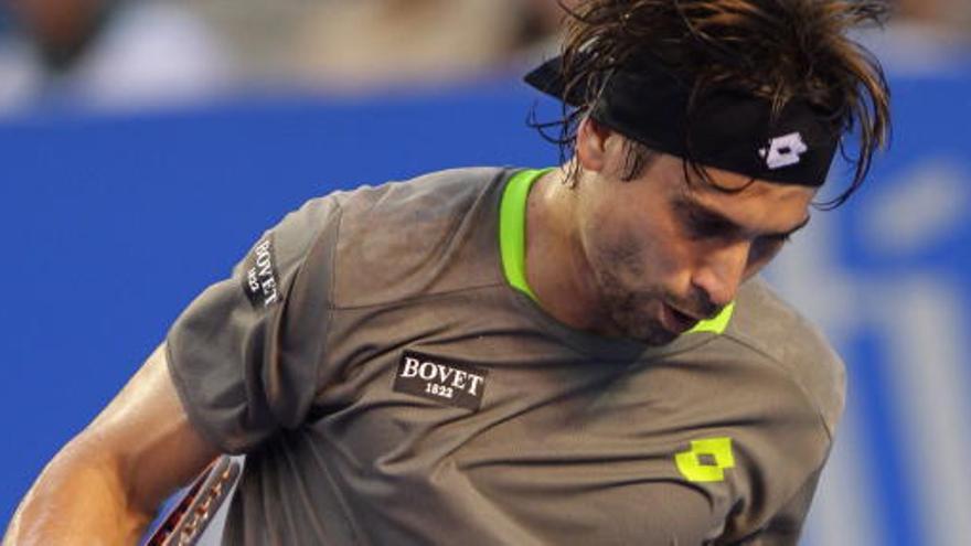 David Ferrer sufre una inflamación en la pierna izquierda.