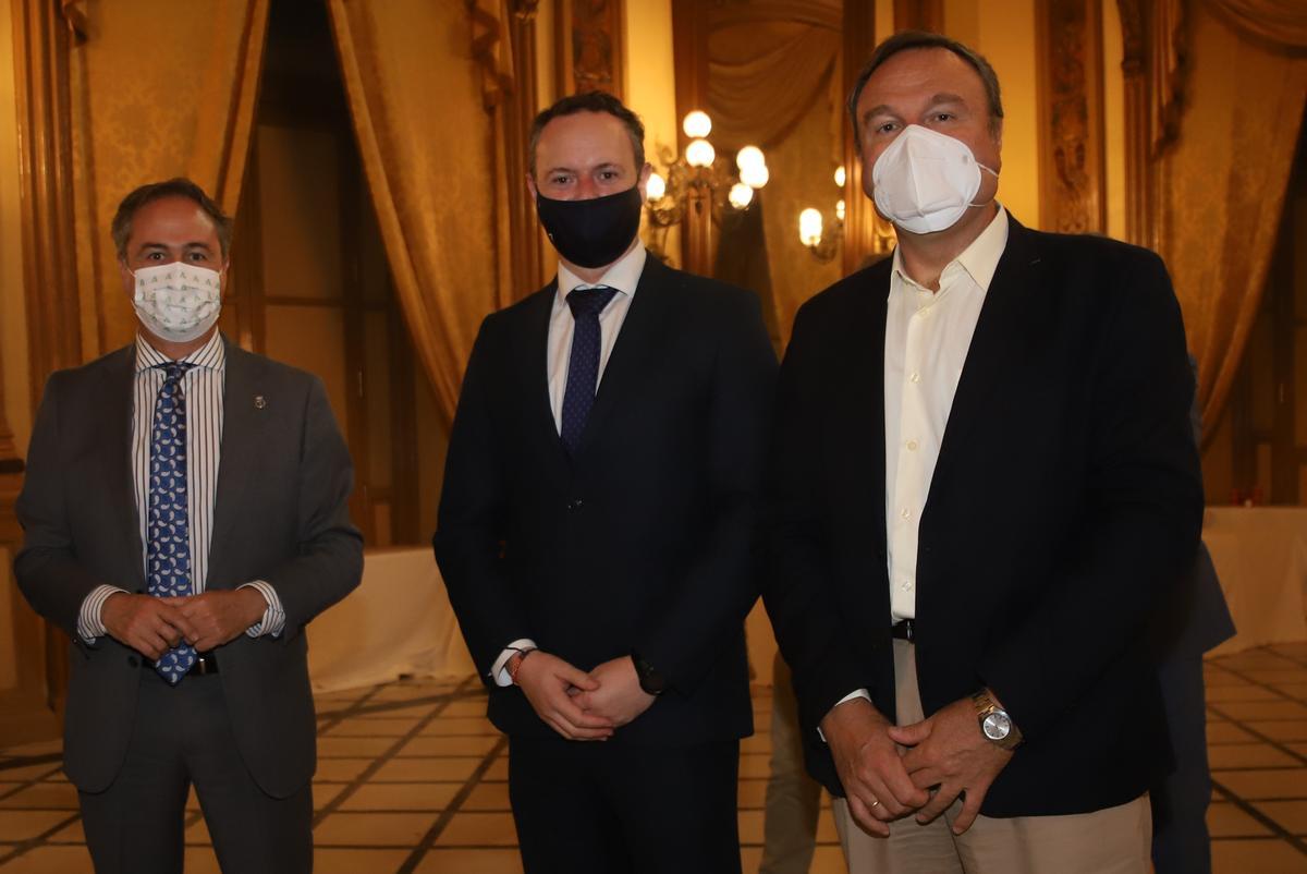 Ángel Pimentel, Juan Ramón Pérez y Pedro Pablo Pérez Ángel Pimentel, Juan Ramón Pérez y Pedro Pablo Pérez