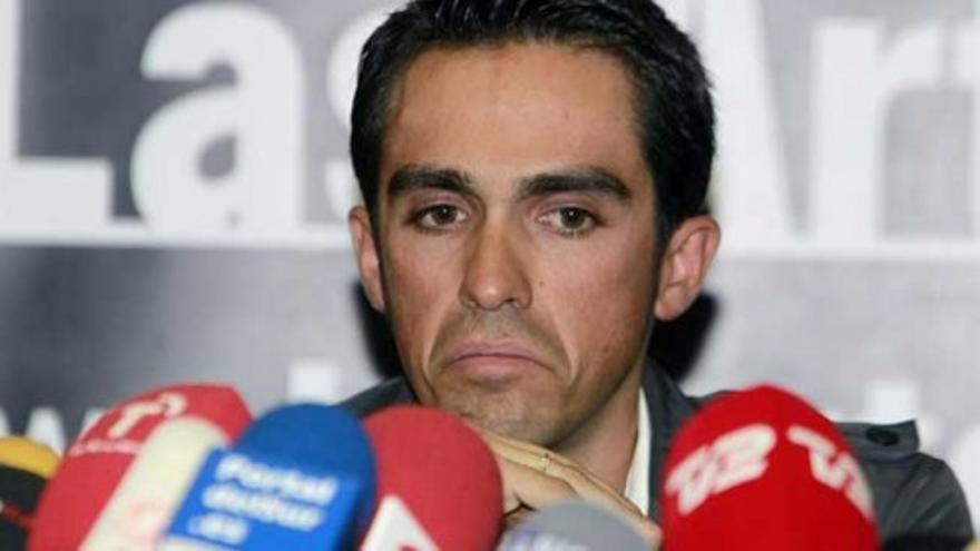 Contador: "Voy a seguir plenamente en el ciclismo"