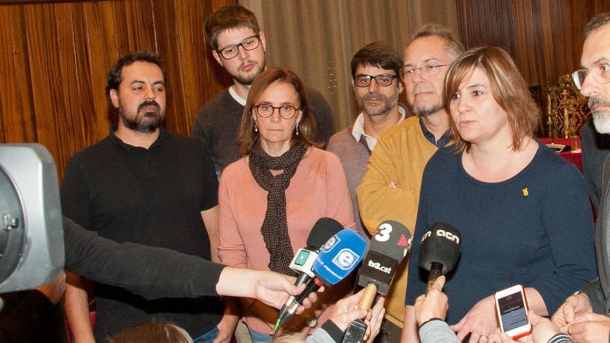 L&#039;oposició de Figueres al ple on va intentar renunciar Marta Felip