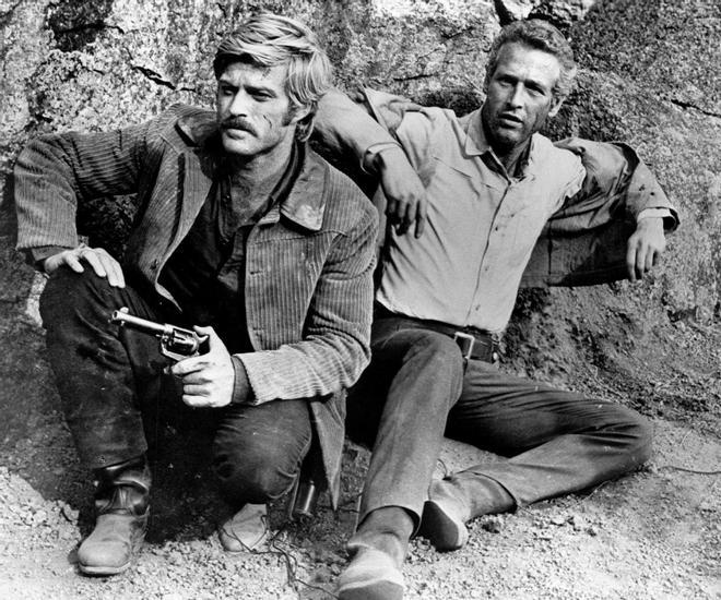 Paul Newman y Robert Redford en 'Dos hombres y un destino' (George Roy Hill, 1969)