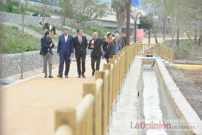 Alameda del Malecón: el entorno urbano del Segura estrena nuevo espacio verde