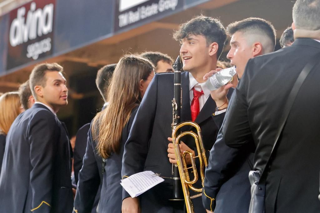 Banda de Música para amenizar el Valencia CF - Real Sociedad