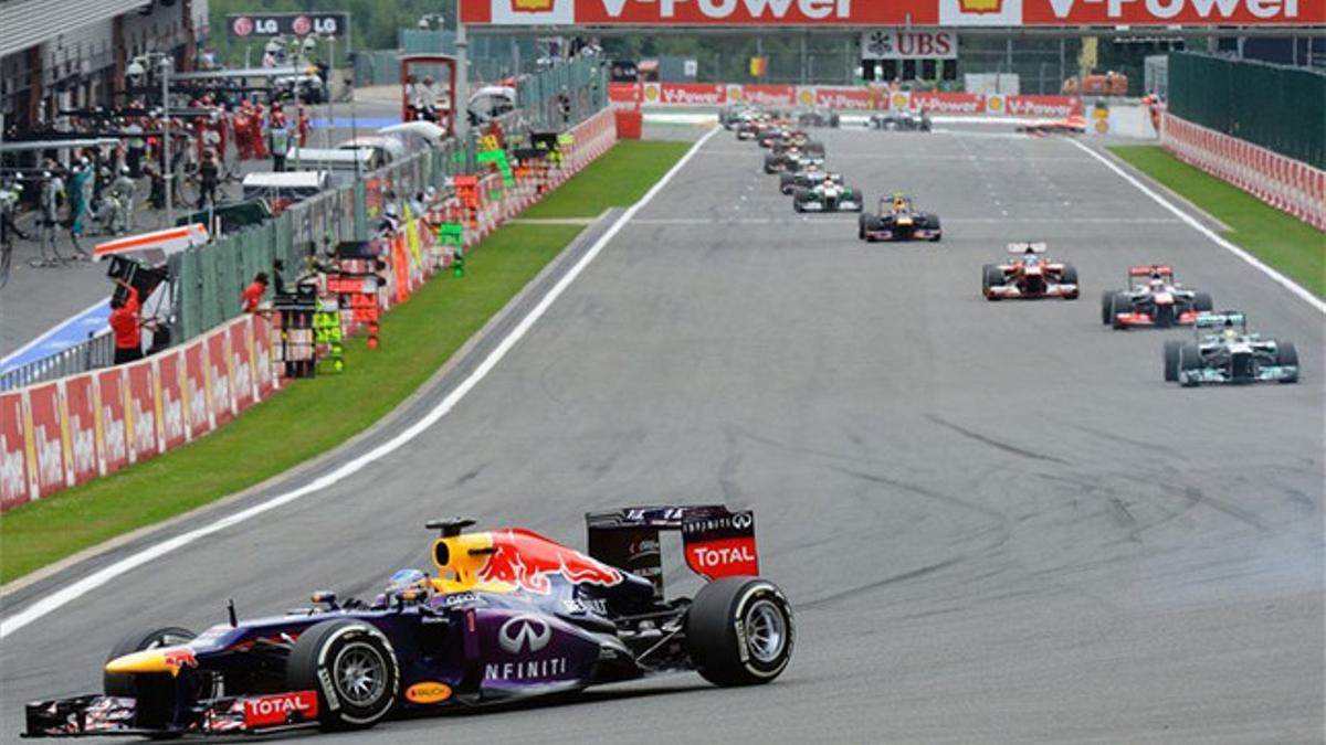 Spa-Francorchamps ya espera a la Fórmula Uno