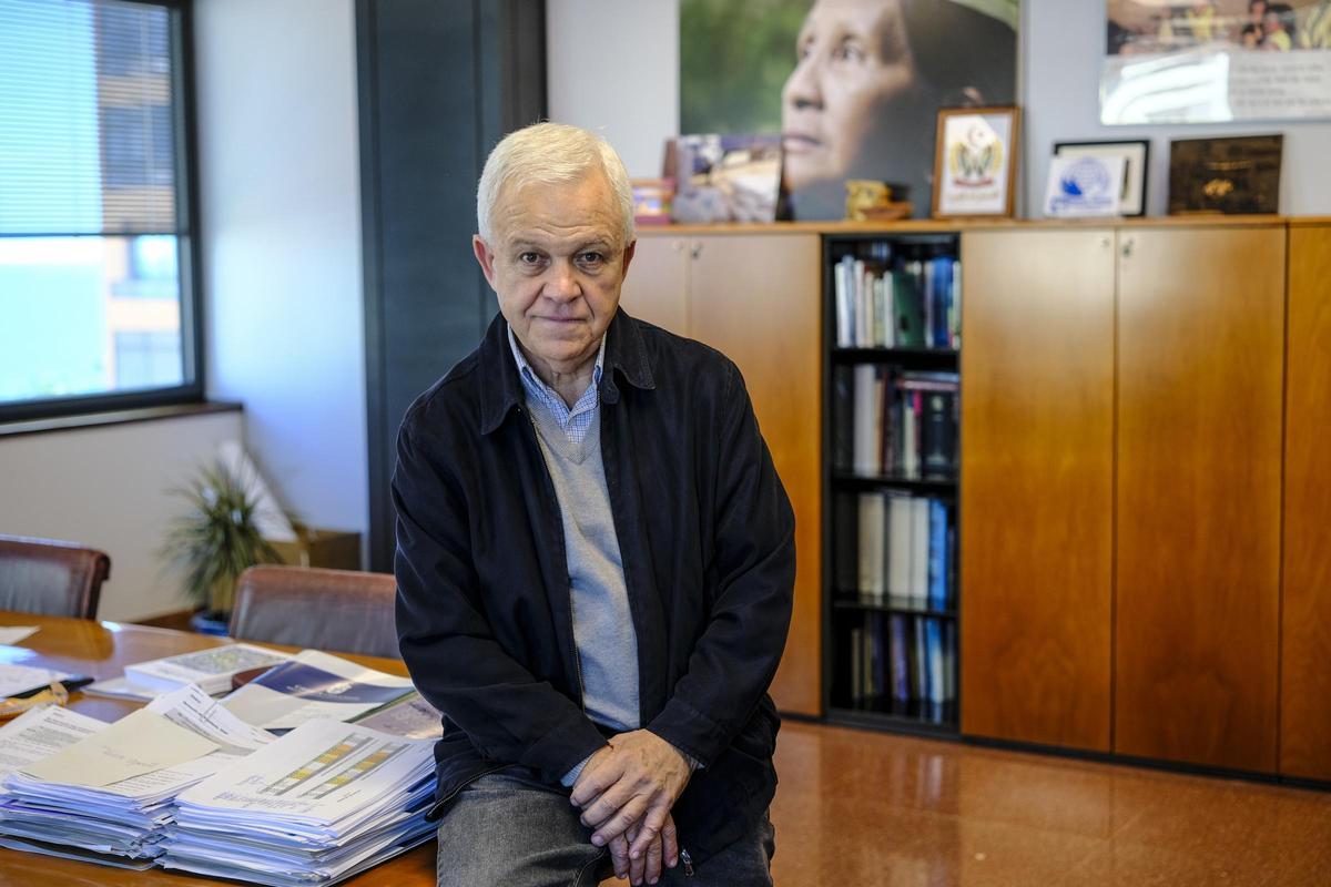 Carmelo Ramírez, portavoz de Nueva Canarias en el Cabildo de Gran Canaria.