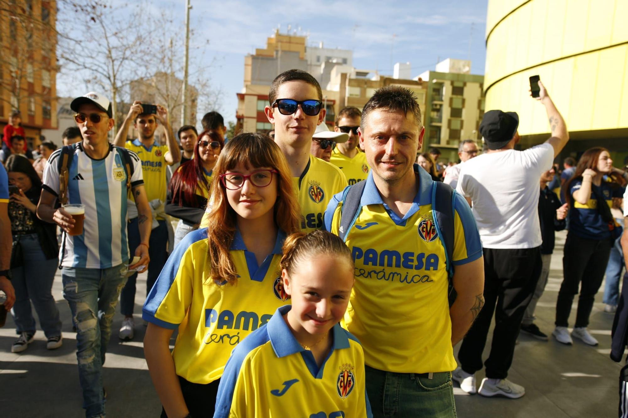 Ambiente previo al partido de leyendas del Villarreal CF en imágenes