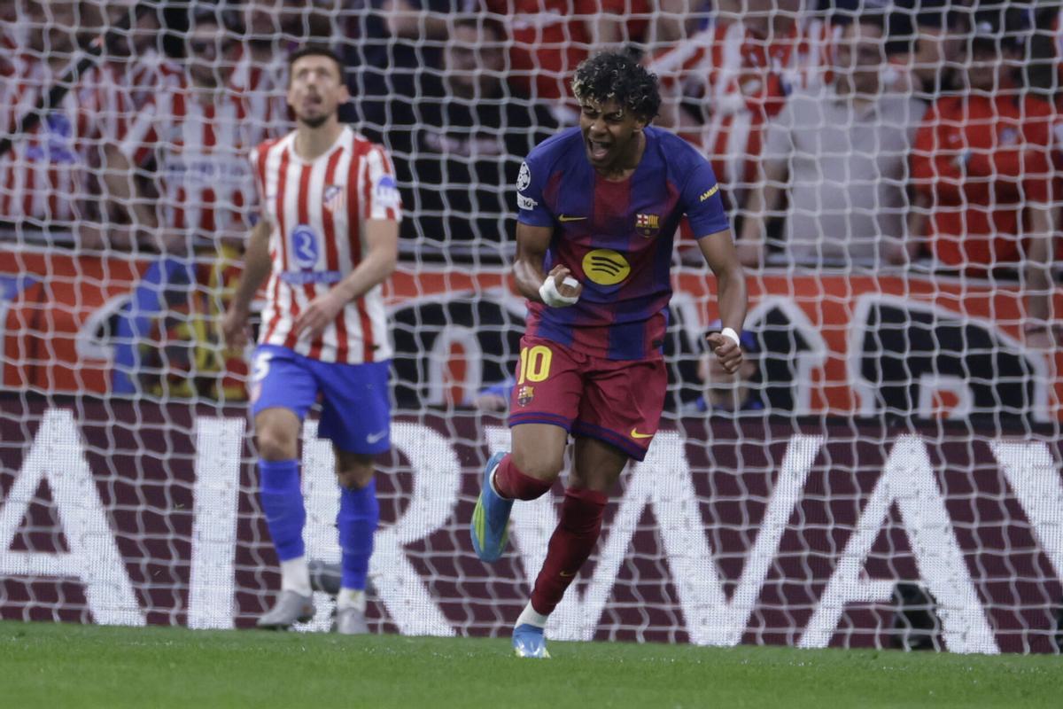 Champions League: Atlético - Barcelona, en imágenes.