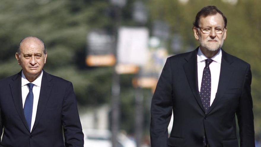 Mariano Rajoy i Jorge Fernández Díaz