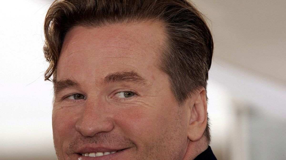 El actor estadounidense Val Kilmer.