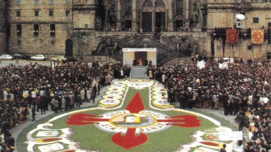 Las alfombras de Ponteareas, camino de la Unesco como únicas representantes gallegas