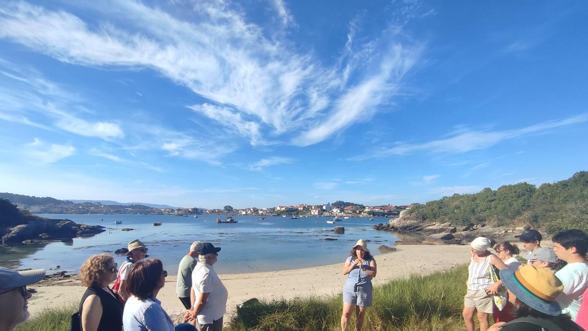 Roteiro sobre Begoña Caamaño celebrado na Illa o pasado mes de maio.