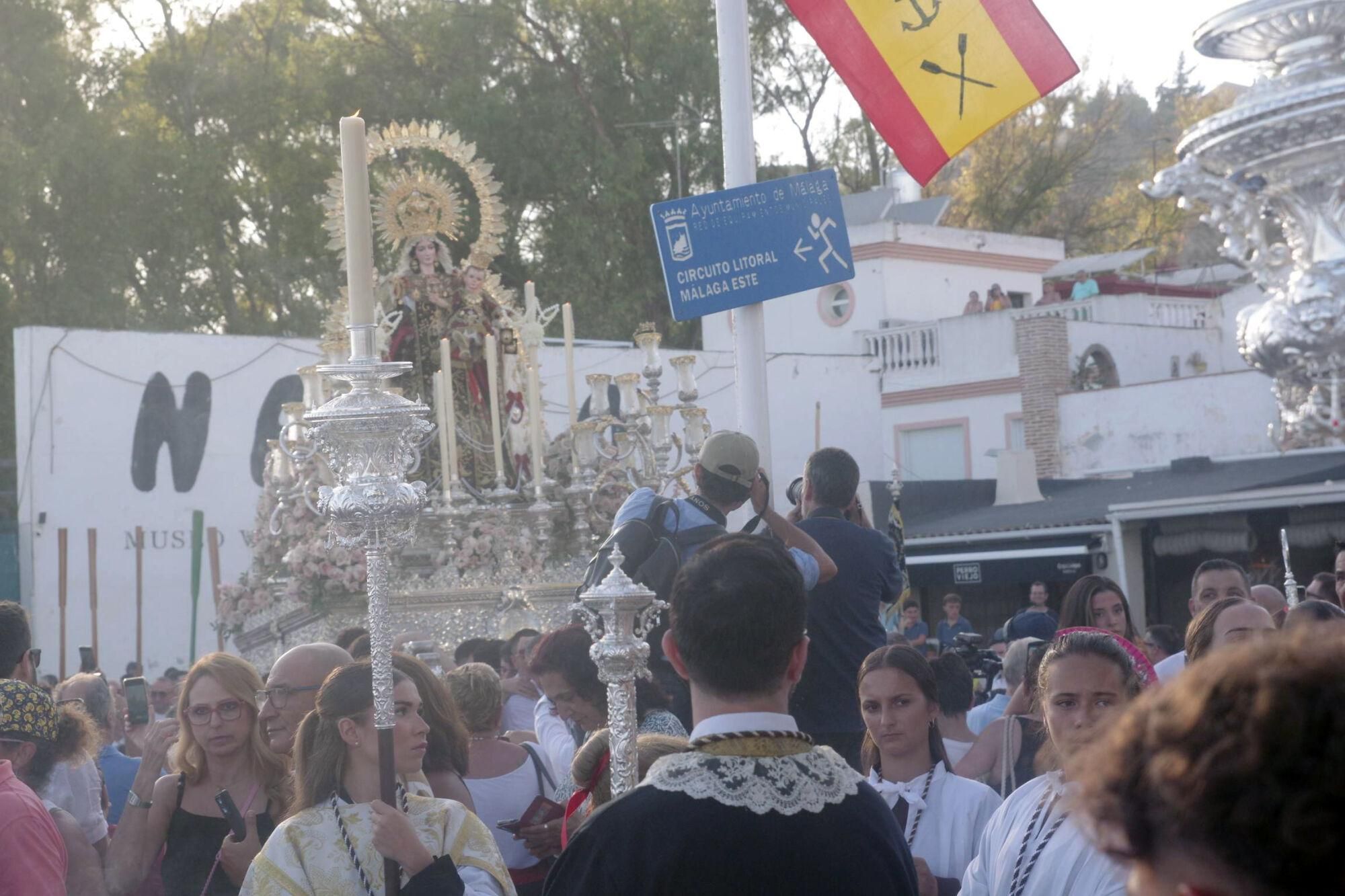 Procesión de la Virgen del Carmen de la barriada de Pedregalejo