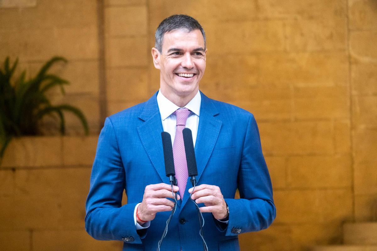 Sánchez conquistó sus primeros votos en Can Picafort